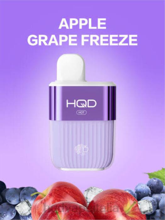 HQD Order Online | HQD HOT 5000 sbuffi congelamento dell'uva alla mela PHJ659