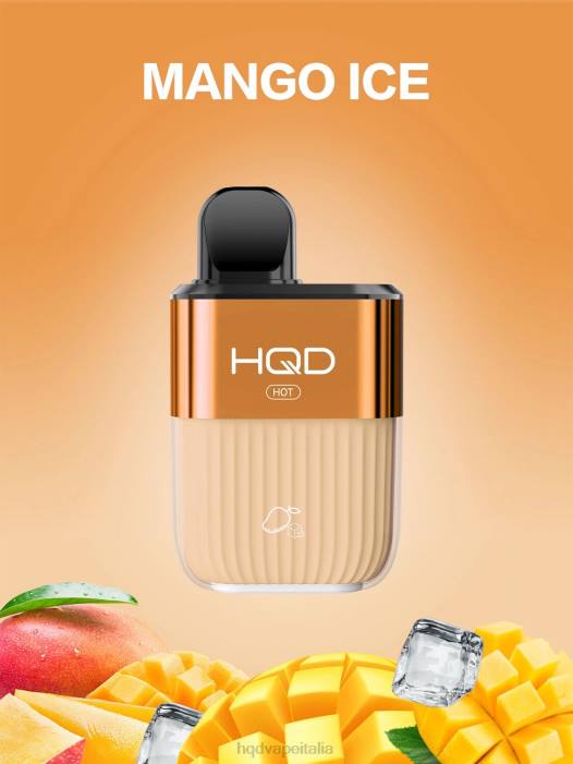 HQD Sigarette Prezzo | HQD HOT 5000 sbuffi ghiaccio al mango PHJ664