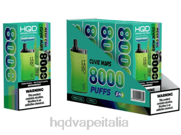 Best HQD Flavor | HQD CUVIE MARS monouso brezze da dessert PHJ6163