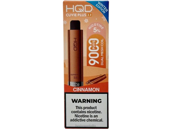 Best HQD Flavor | HQD CUVIE PLUS 2.0 (edizione invernale) cannella PHJ6273