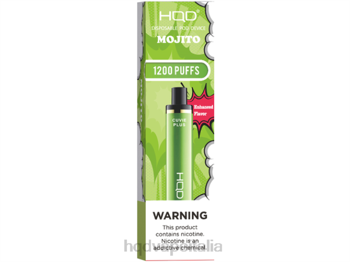 Best HQD Flavor | HQD CUVIE PLUS vaporizzatore usa e getta Mojito PHJ6223