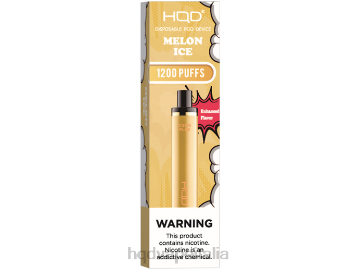 HQD Order Online | HQD CUVIE PLUS vaporizzatore usa e getta ghiaccio al melone PHJ6219