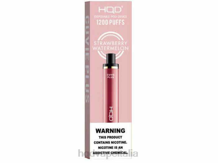 HQD Sigaretta Elettronica | HQD CUVIE PLUS vaporizzatore usa e getta anguria alla fragola PHJ6262