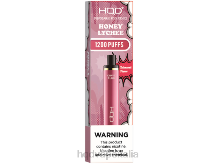 HQD Sigarette Prezzo | HQD CUVIE PLUS vaporizzatore usa e getta litchi al miele PHJ6174