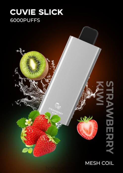 HQD Sigarette Prezzo | HQD CUVIE SLICK 6000 sbuffi kiwi fragola liscio PHJ624