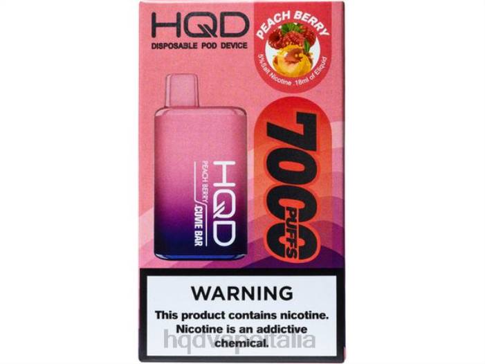 HQD Vape Factory | HQD CUVIE BAR monouso bacca di pesca PHJ6228