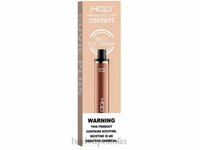 HQD Vape Factory | HQD CUVIE PLUS vaporizzatore usa e getta gelato sbcc PHJ6248