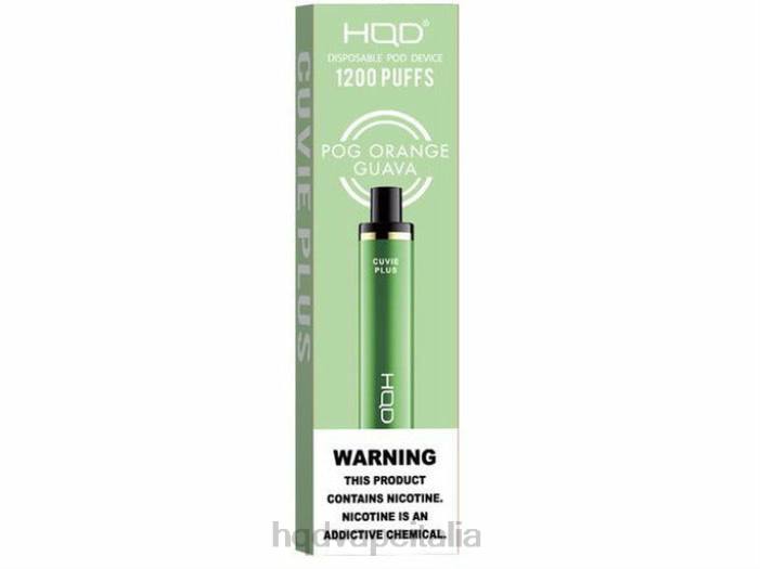 HQD Vape Factory | HQD CUVIE PLUS vaporizzatore usa e getta guava all\'arancia PHJ6238