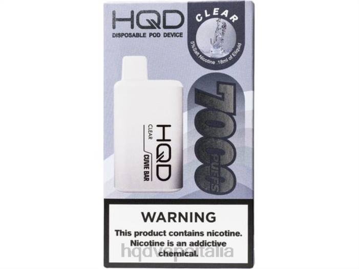 HQD Vape Online Shop | HQD CUVIE BAR monouso chiaro PHJ6155