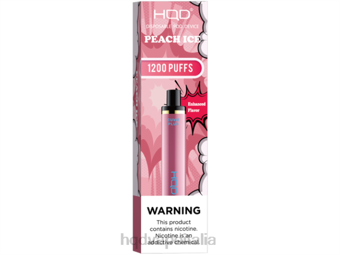 HQD Vape Price | HQD CUVIE PLUS vaporizzatore usa e getta ghiaccio alla pesca PHJ6230