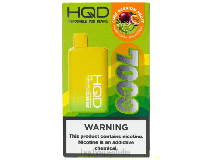 HQD Vapes For Sale | HQD CUVIE BAR monouso frutto della passione lime PHJ6207