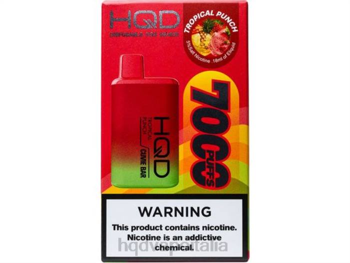 HQD Vapes For Sale | HQD CUVIE BAR monouso pugno tropicale PHJ6267