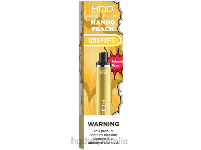 HQD Vapes For Sale | HQD CUVIE PLUS vaporizzatore usa e getta pesca al mango PHJ6217