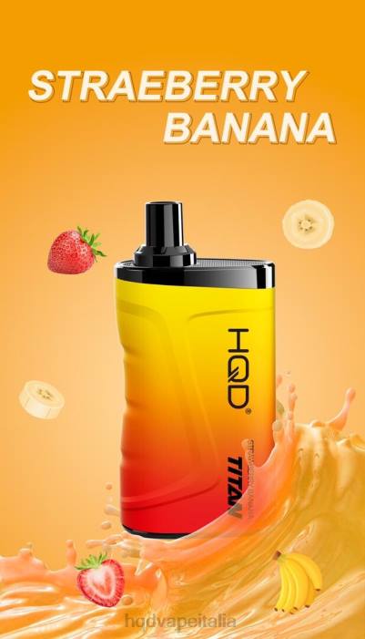 Best HQD Flavor | HQD TITAN 7000 sbuffi banane alla fragola PHJ613