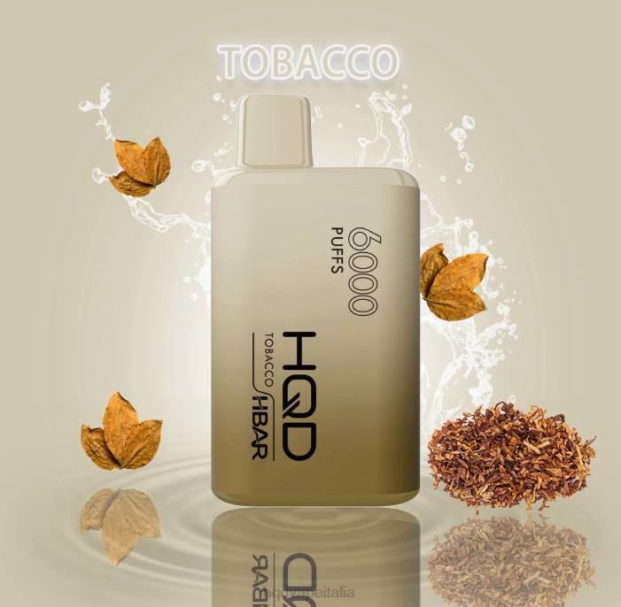 HQD Sigaretta Elettronica | HQD HBAR 6000 sbuffi tabacco PHJ652