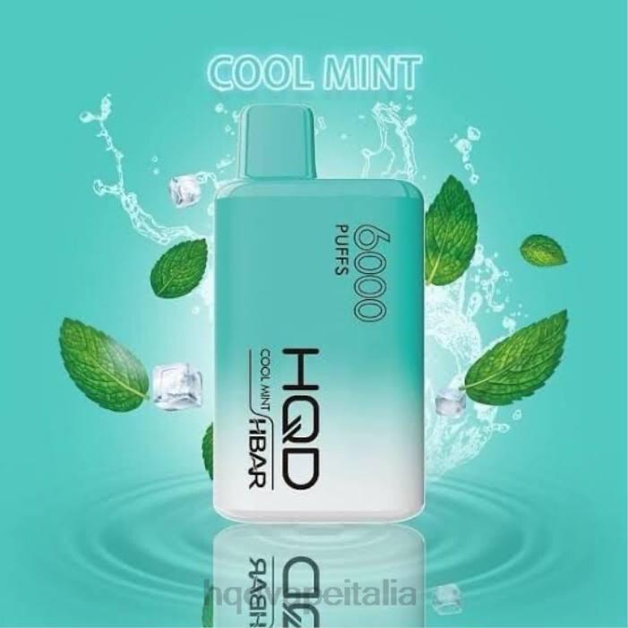 HQD Vape Factory | HQD HBAR 6000 sbuffi menta fresca PHJ648