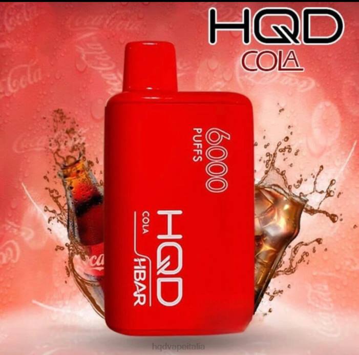 HQD Vape Roma | HQD HBAR 6000 sbuffi Coca Cola PHJ646