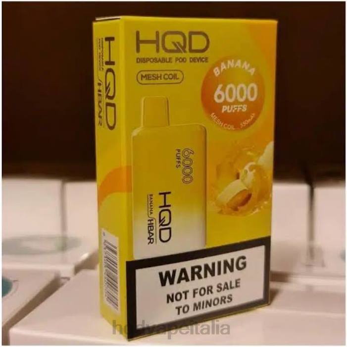 HQD Vapes For Sale | HQD HBAR 6000 sbuffi banana PHJ647