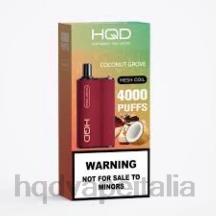 Best HQD Flavor | HQD BOX 4000 sbuffi boschetto di cocco PHJ673