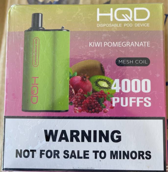HQD Order Online | HQD BOX 4000 sbuffi kiwi melograno PHJ699