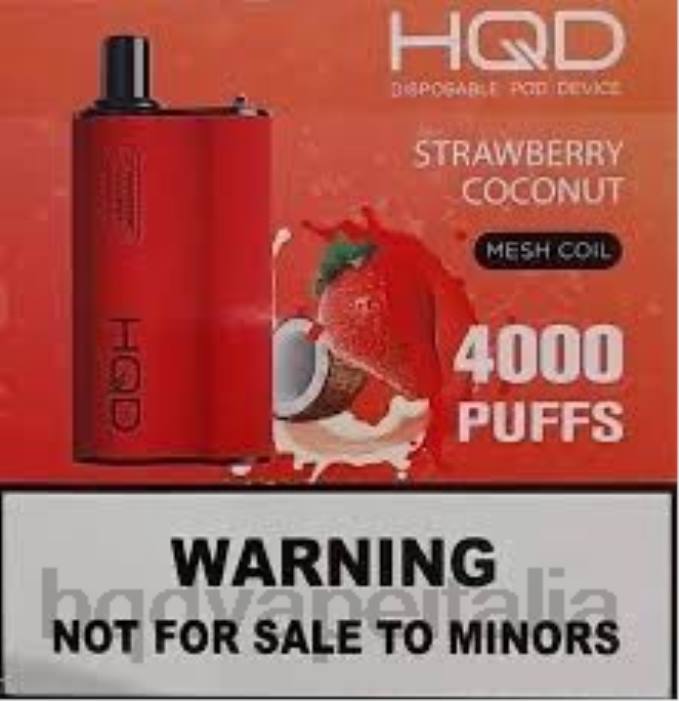 HQD Sigaretta Elettronica | HQD BOX 4000 sbuffi cocco alla fragola PHJ6112