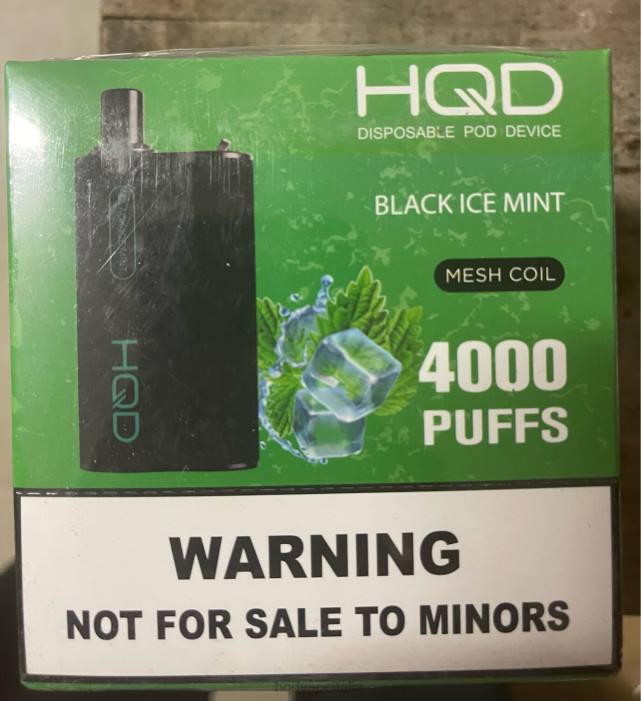 menta ghiacciata nera